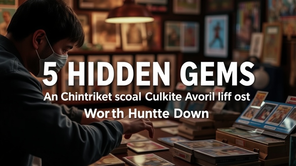 5 Hidden Gems in Trading Card Collecting Worth Hunting Down