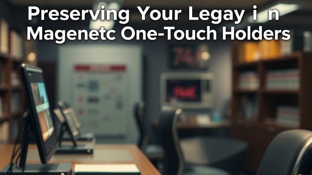 Preserving Your Legacy in Magnetic One-Touch Holders