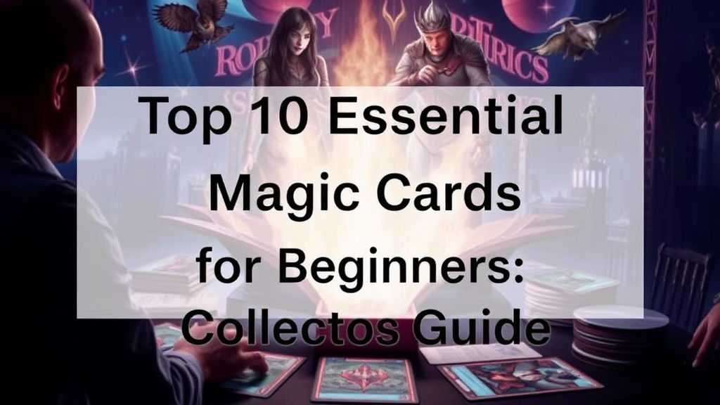 Top 10 Essential Magic Cards for Beginners: A Collector's Guide