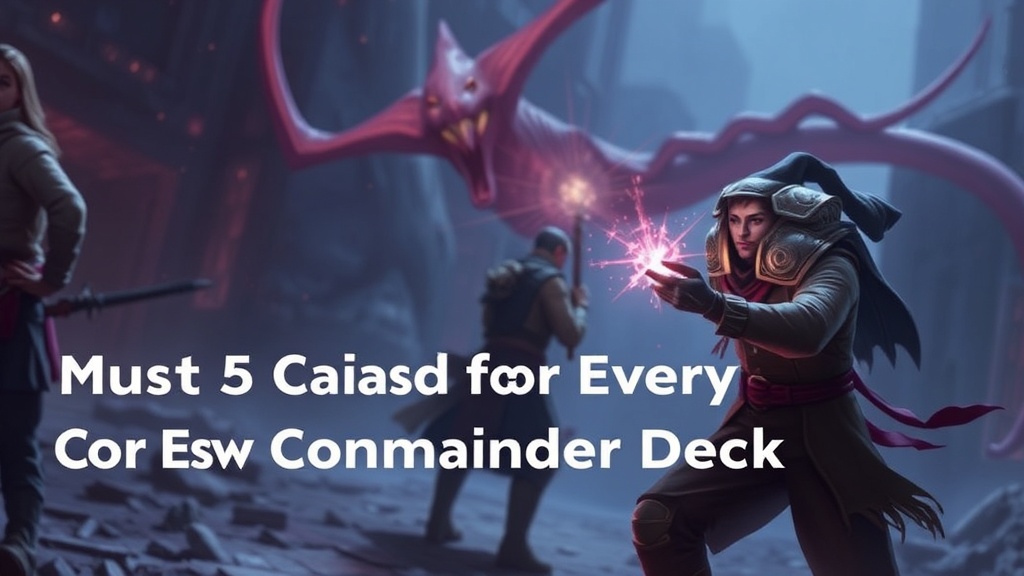 Top 5 Must-Have Cards for Every Commander Deck
