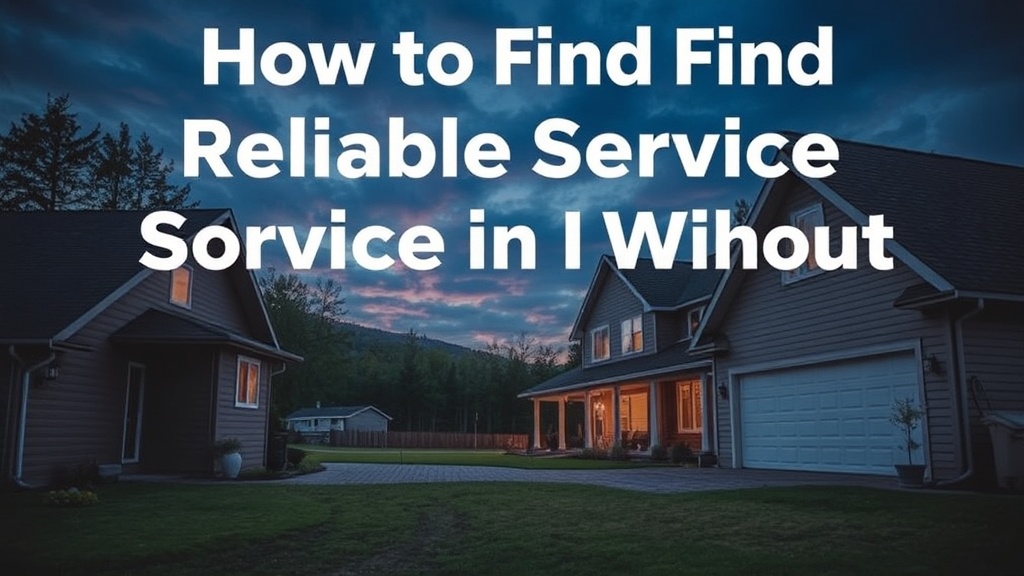 How to Find Reliable Home Services in Magog Without the Headache
