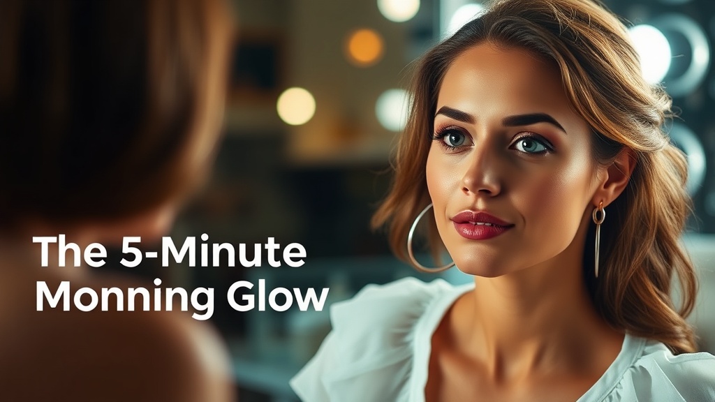 The 5-Minute Morning Glow: Quick Makeup Tips for Busy Days