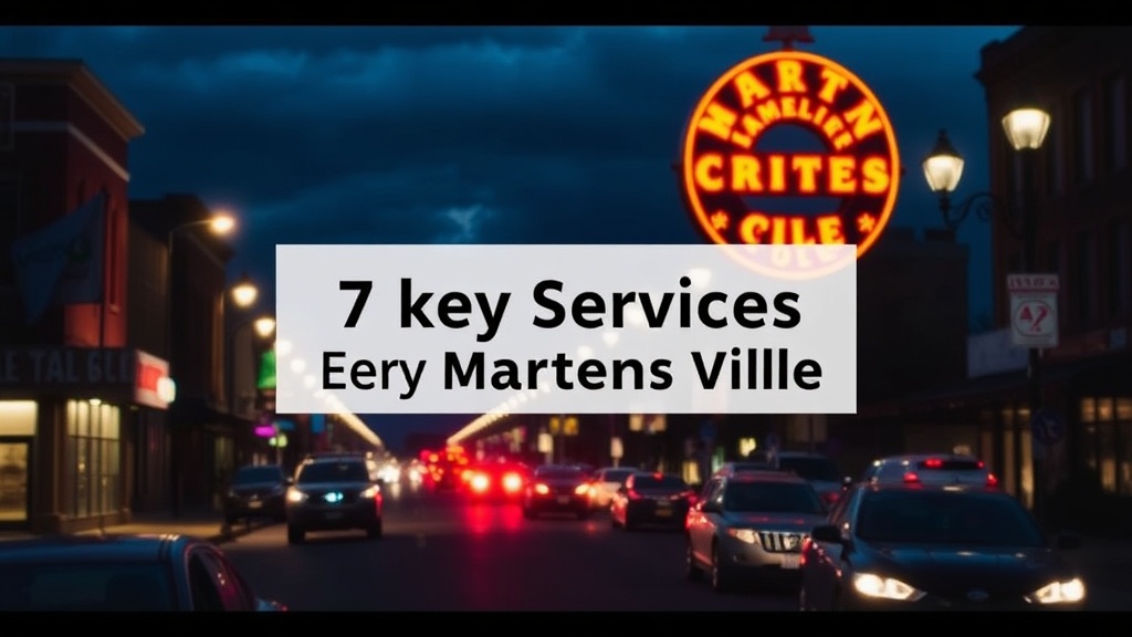 7 key Services Every Martens Ville Resident Should Know About