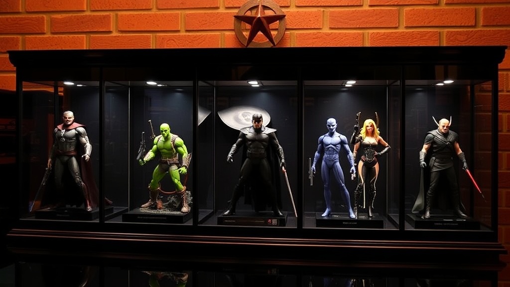 Choosing the Best Display Cases for Your Figure Collection