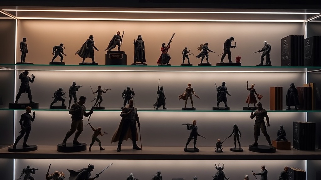 Choosing the Best Lighting for Your Figure Shelves