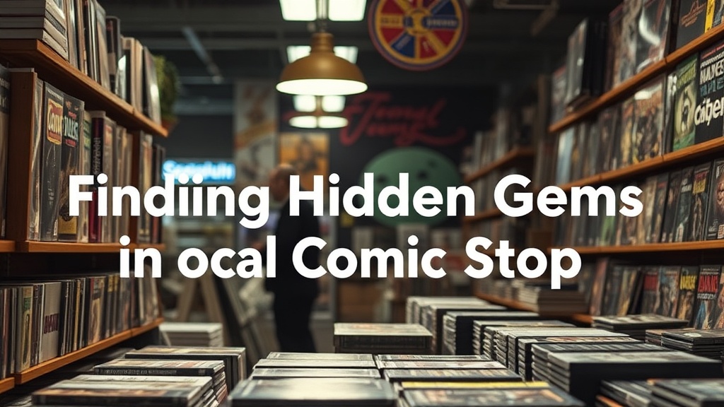 Finding Hidden Gems in Local Comic Shop Stock
