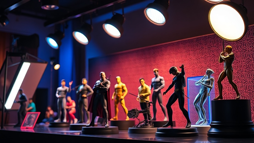 Selecting the Best Lighting for Your Figure Displays