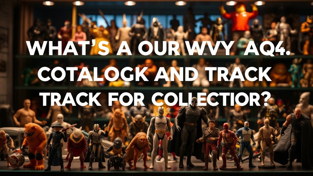 What's the Best Way to Catalog and Track Your Figure Collection?