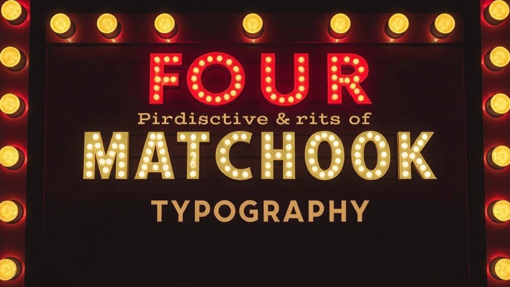 Four Distinctive Eras of Matchbook Typography