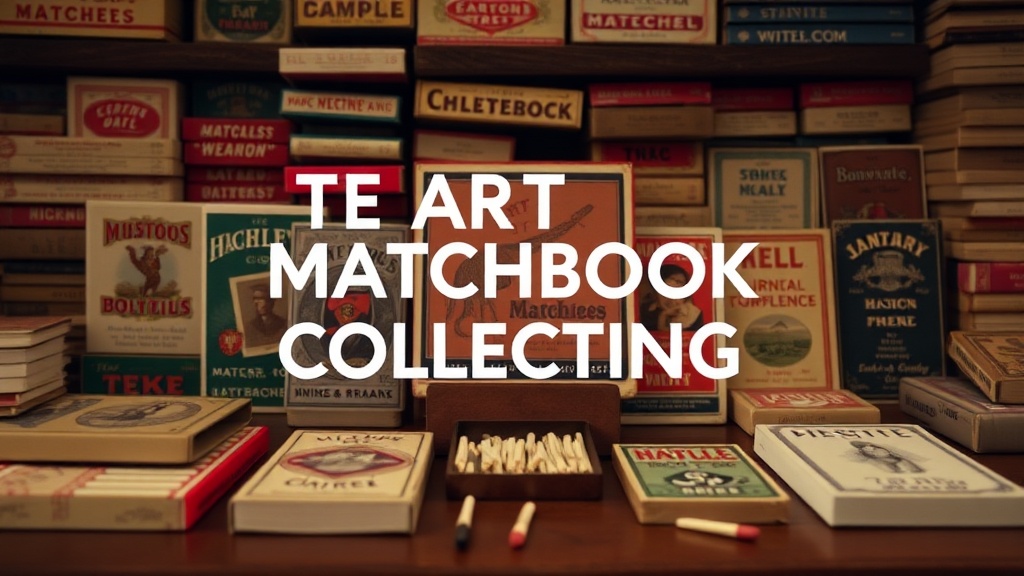 The Art of Vintage Matchbook Collecting: A Beginner's Guide