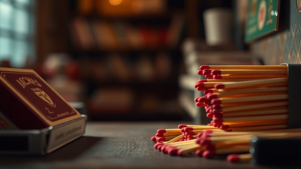 Where Should You Store Matchbooks So They Last for Decades?