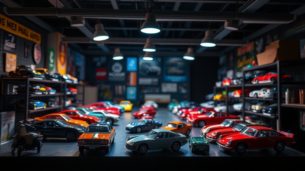 Selecting the Best Lighting for Diecast Displays