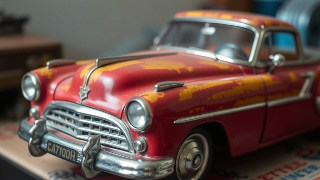 Why Does Diecast Metal Discolor Over Time?