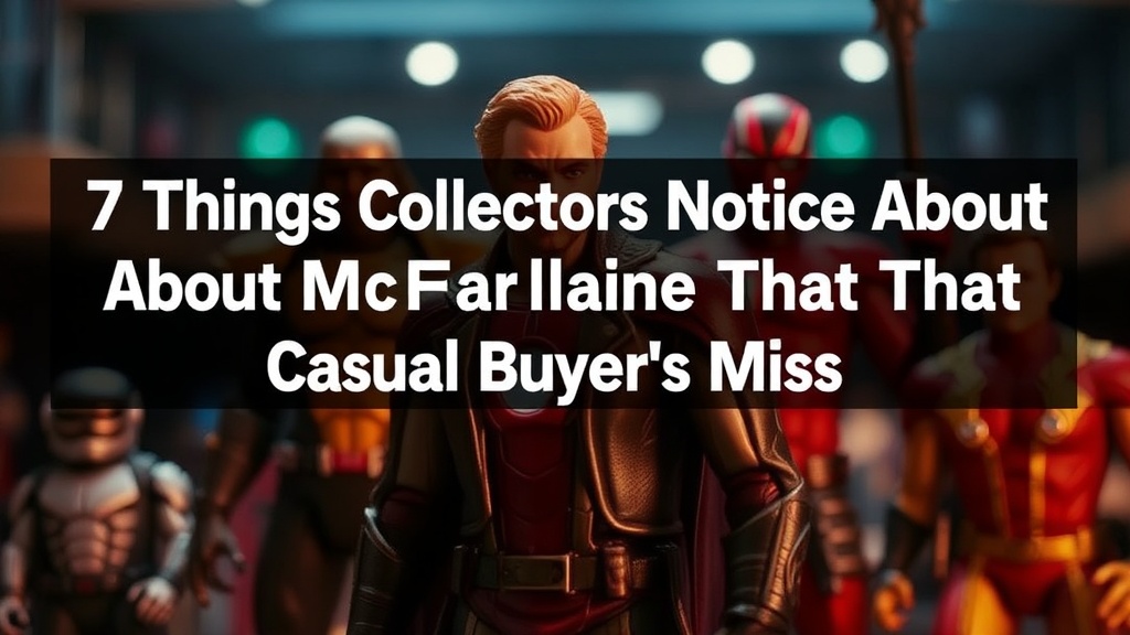 7 Things Collectors Notice About McFarlane Figures That Casual Buyers Miss