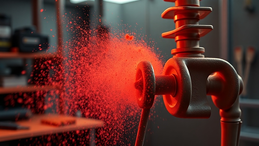 Cleaning Dust and Residue from Articulated Joints