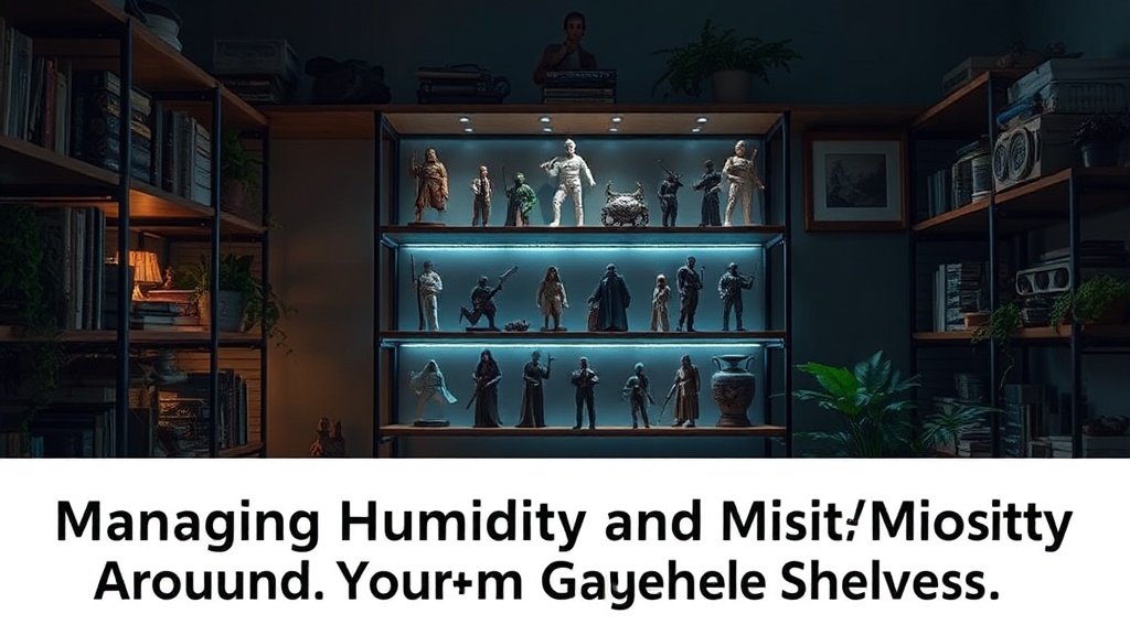 Managing Humidity and Moisture Around Your Figure Shelves
