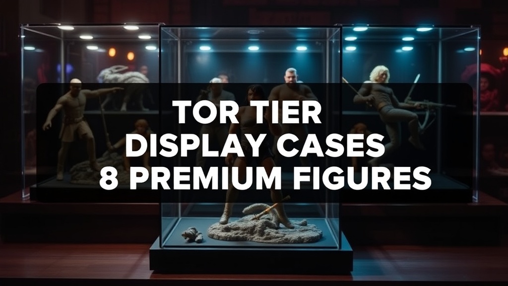 Top Tier Display Cases for Premium Figures