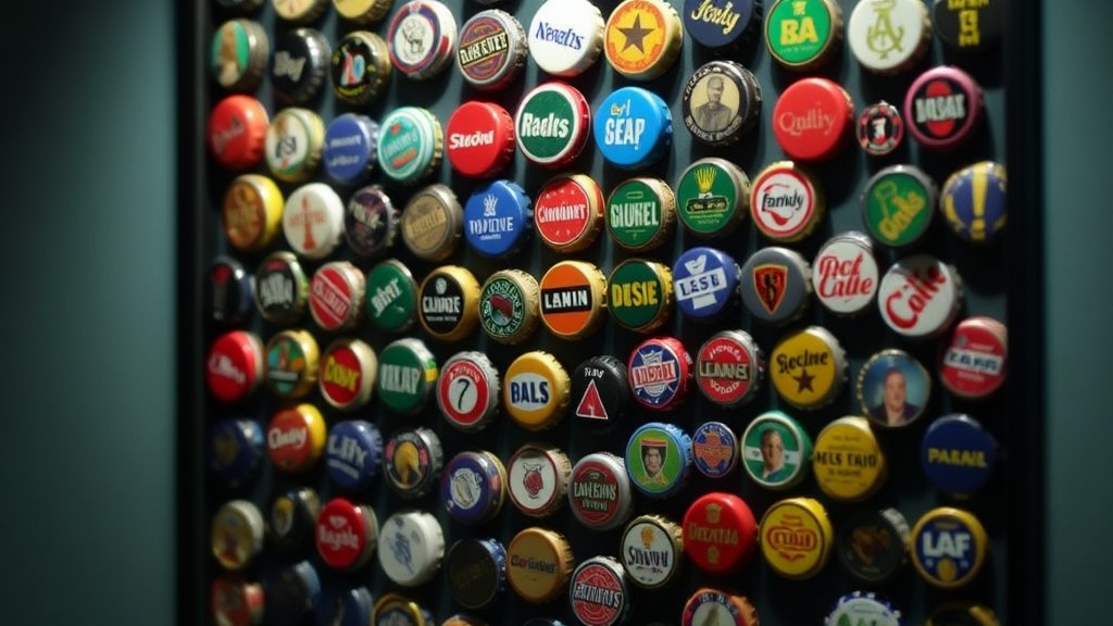5 Creative Ways to Display Your Bottle Cap Collection