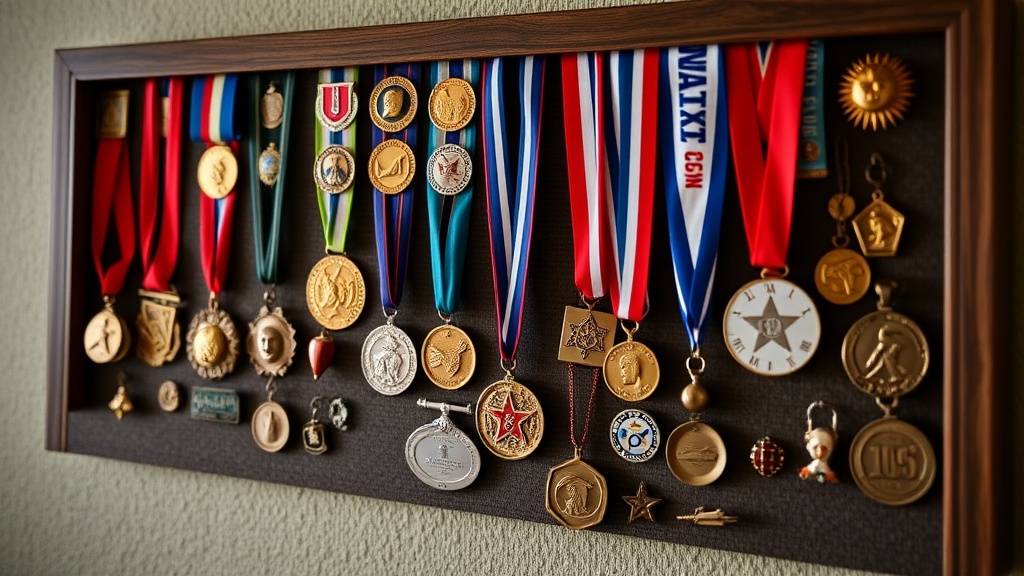 5 Creative Ways to Display Your Medal and Pin Collection