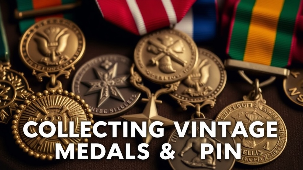 Complete Guide to Collecting Vintage Military Medals & Pins
