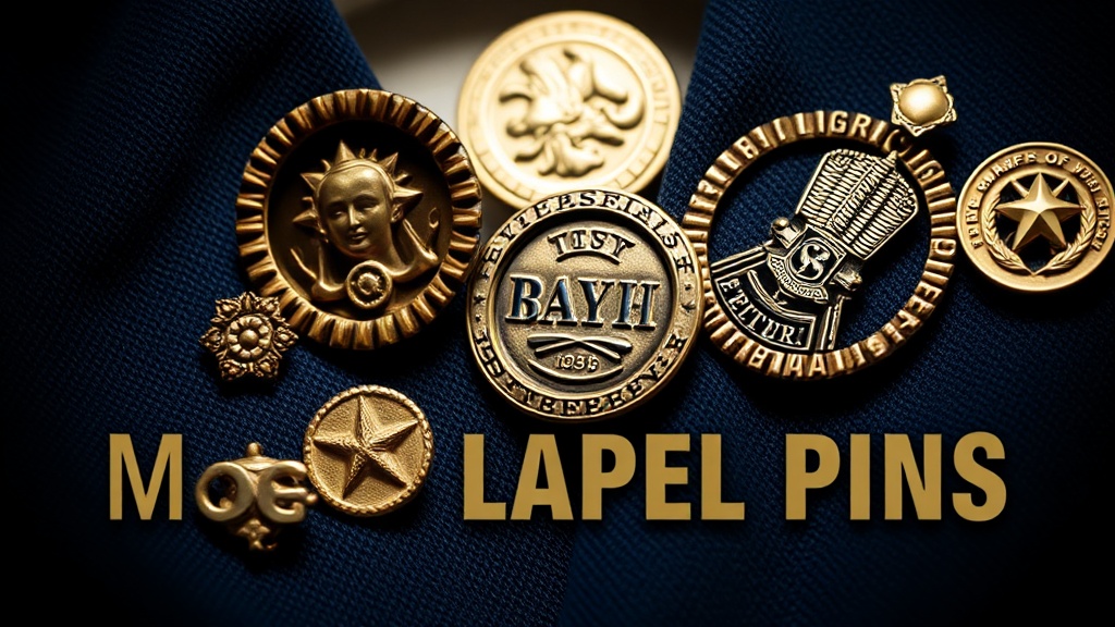 Determining the Value of Vintage Metal Lapel Pins