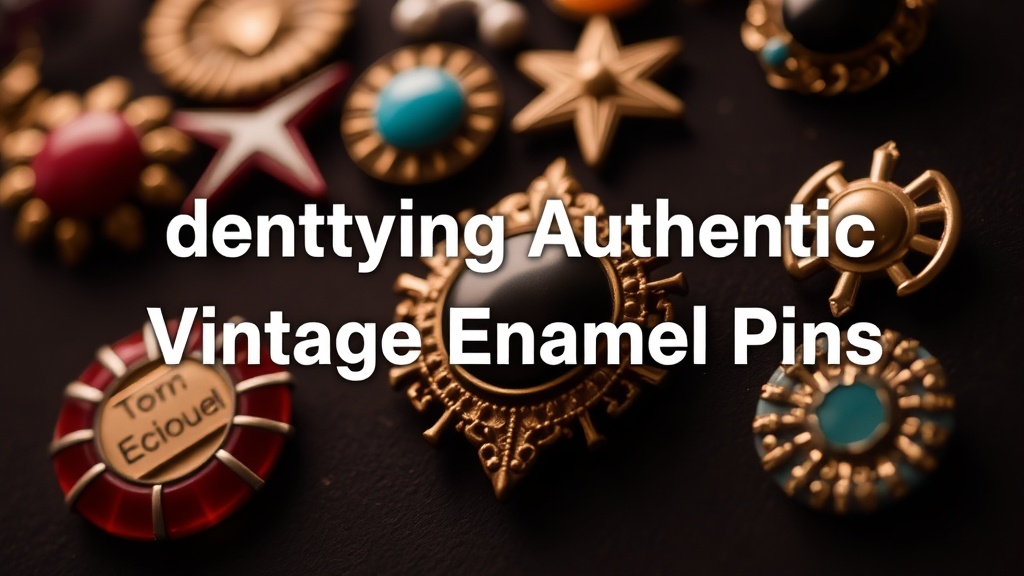 Identifying Authentic Vintage Enamel Pins