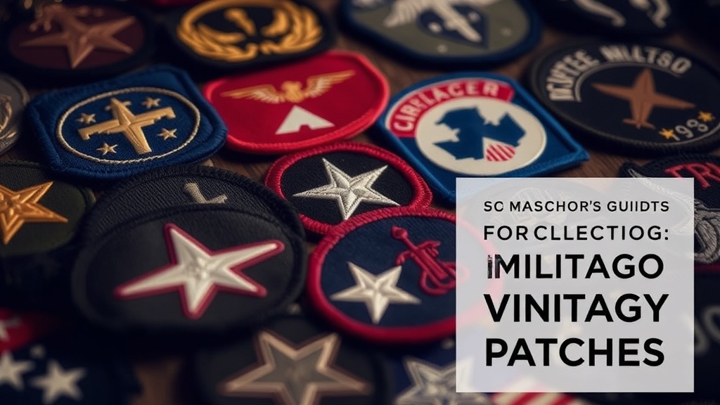 A Beginner's Guide to Collecting Vintage Military Patches