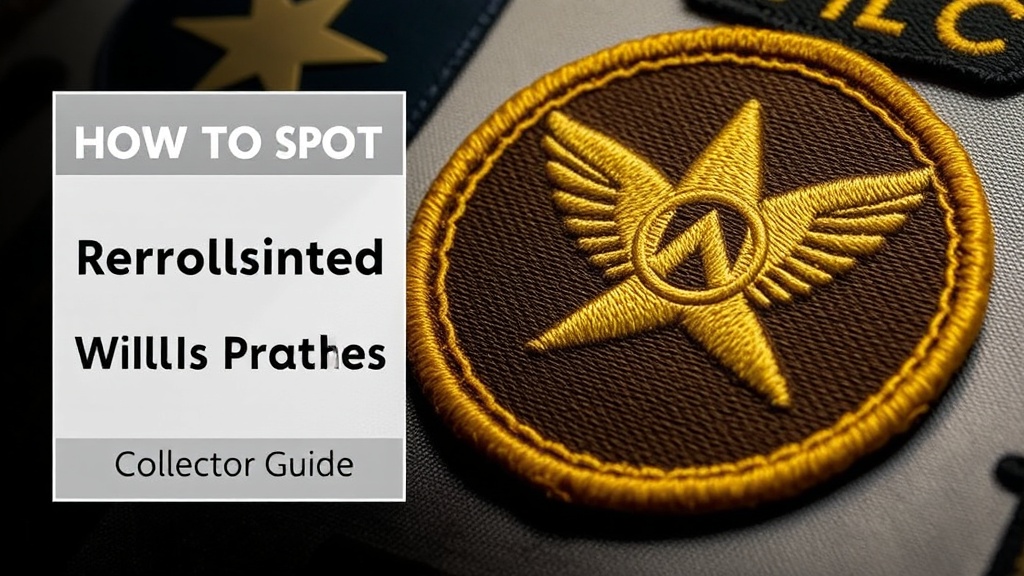 How to Spot Reproduced WWII Military Patches: A Collector's Guide