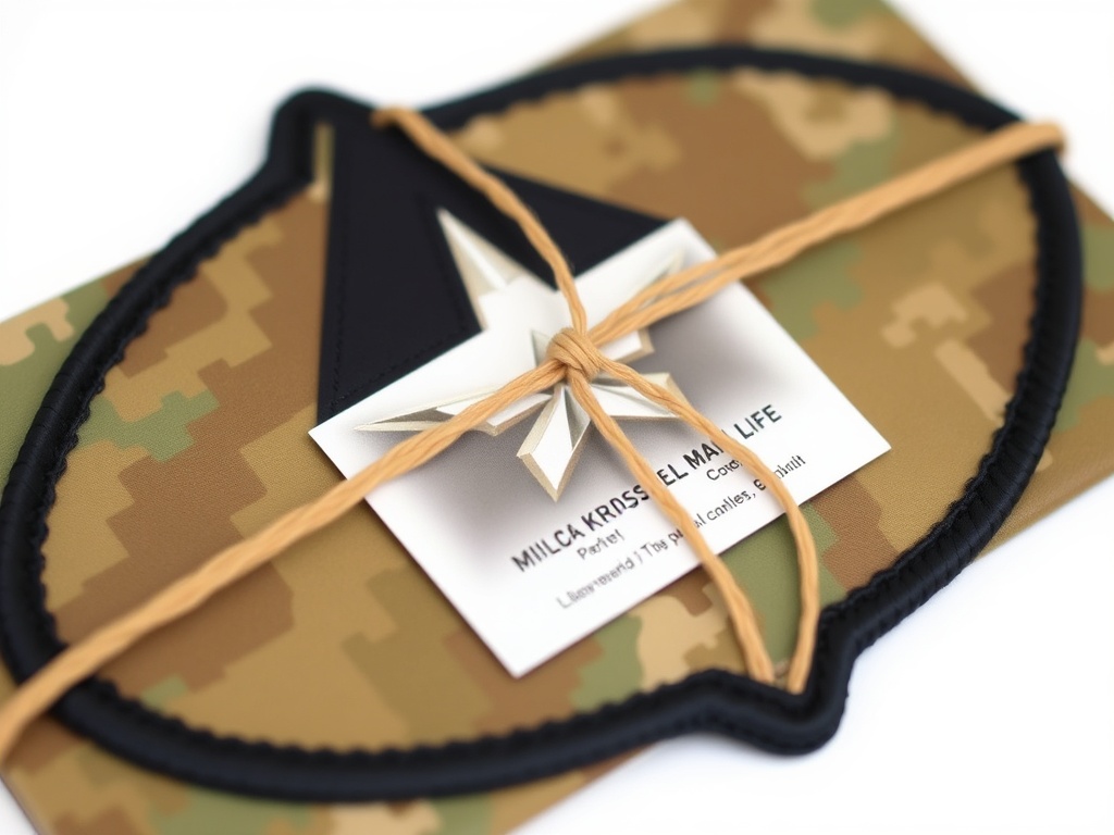 collector packaging military patch for sale with careful wrapping and labeling