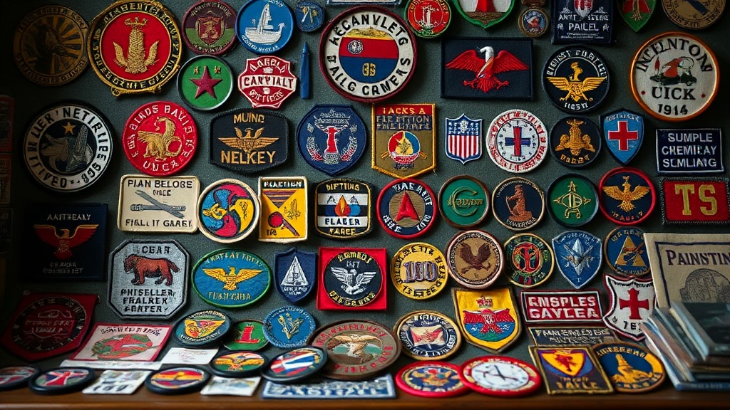 Organizing Your Patch Collection by Era and Branch