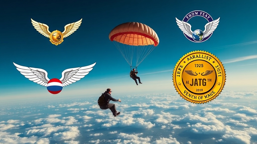 Rare Parachutist Wings and Jump Qualified Badges to Watch For