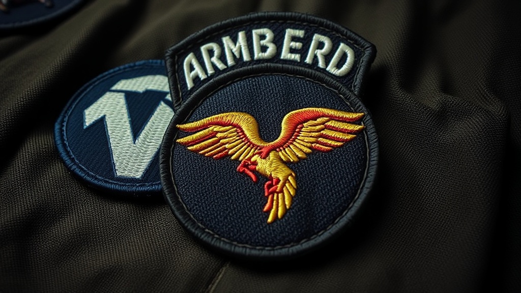 Rare Subdued Patches from Forgotten Airborne Units