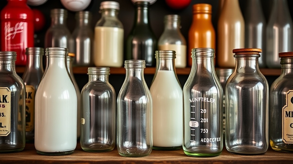 5 Vintage Milk Bottles Every Collector Dreams of Finding
