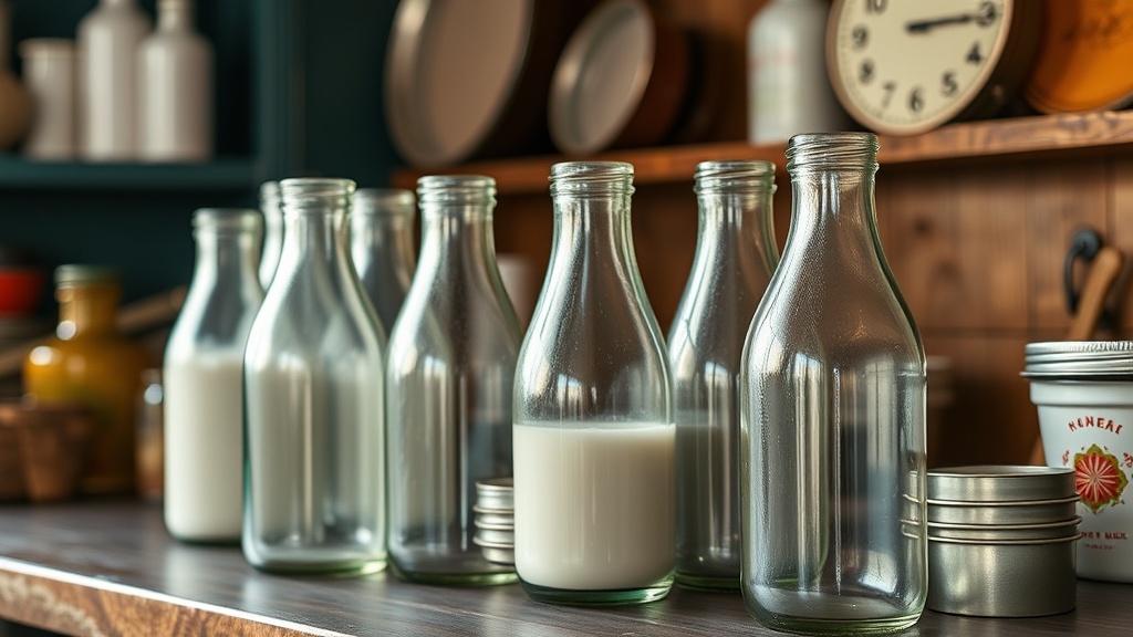 How to Clean, Display and Preserve Vintage Milk Bottles