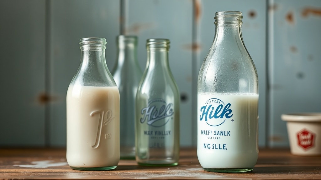How to Clean Vintage Milk Bottles Without Damaging the Glass or Labels