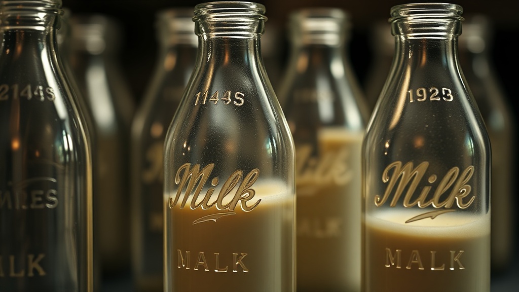 Reading the Glass: What Embossed Milk Bottles Reveal About American Dairies