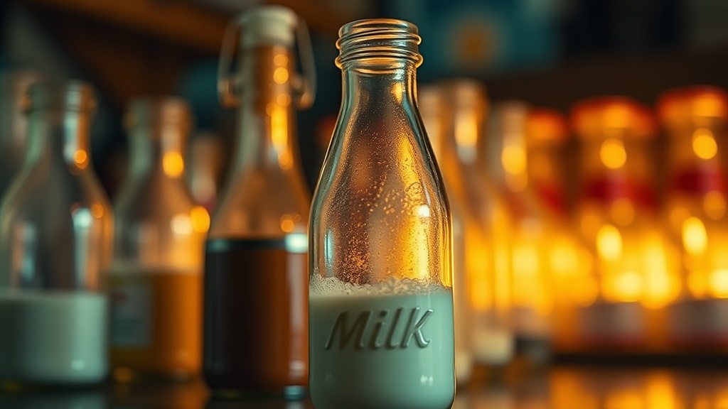 The Golden Age of the Glass Milk Bottle