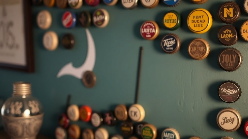 5 Creative Ways to Display Your Vintage Bottle Cap Collection