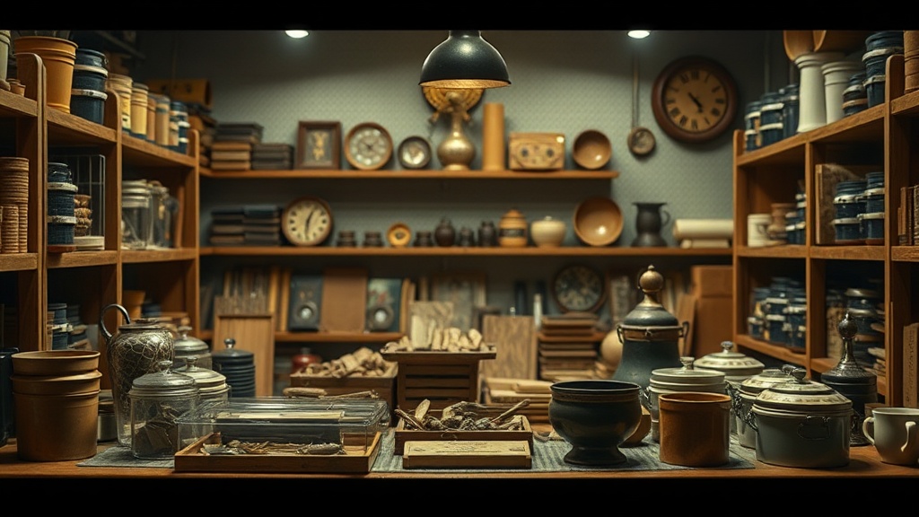 Organizing Small-Scale Collections by Material and Type