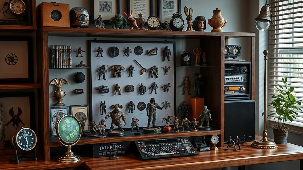 Setting Up a Professional Display for Small Collectibles