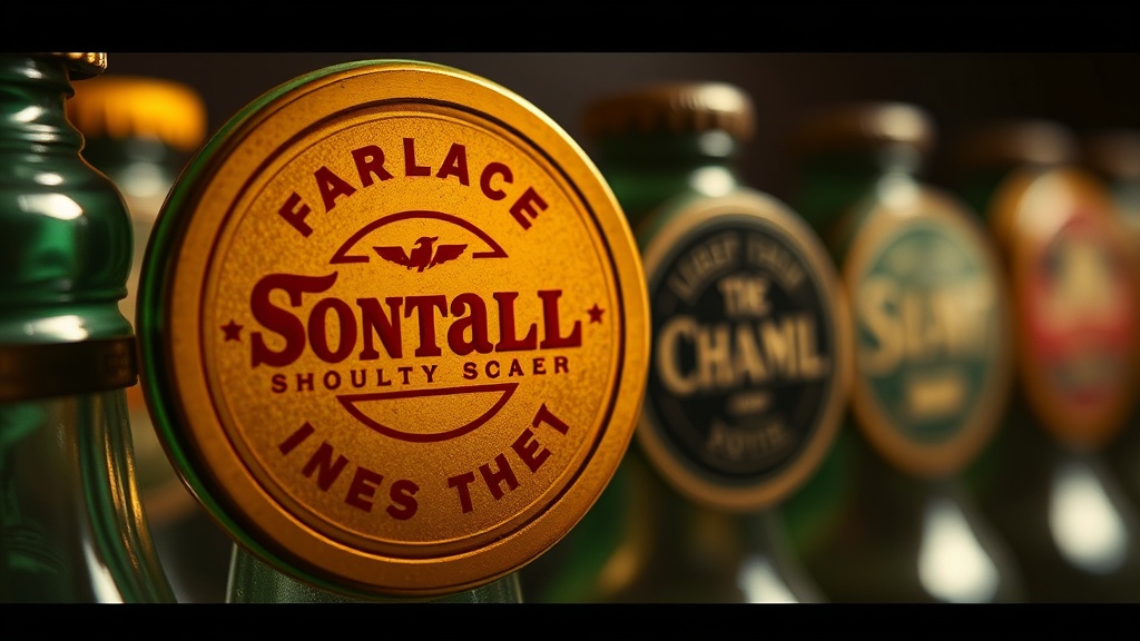 The Evolution of Branding on Vintage Glass Bottle Seals