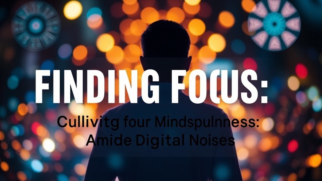 Finding Focus: Cultivating Mindfulness Amidst Digital Noise