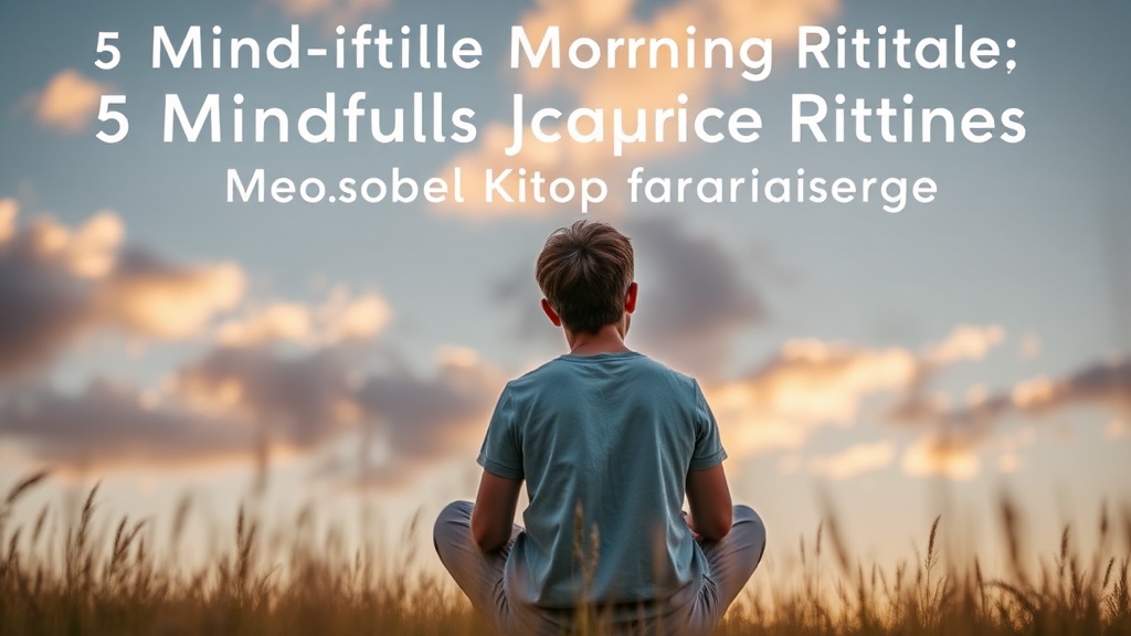 5 Mindful Morning Rituals to Transform Your Parenting Day