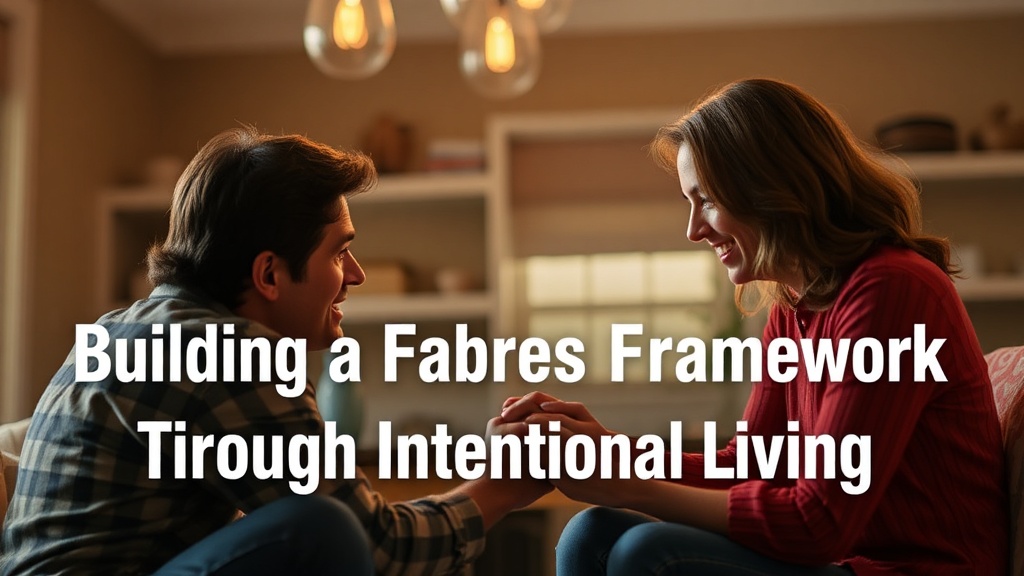 Building a Family Values Framework Through Intentional Living