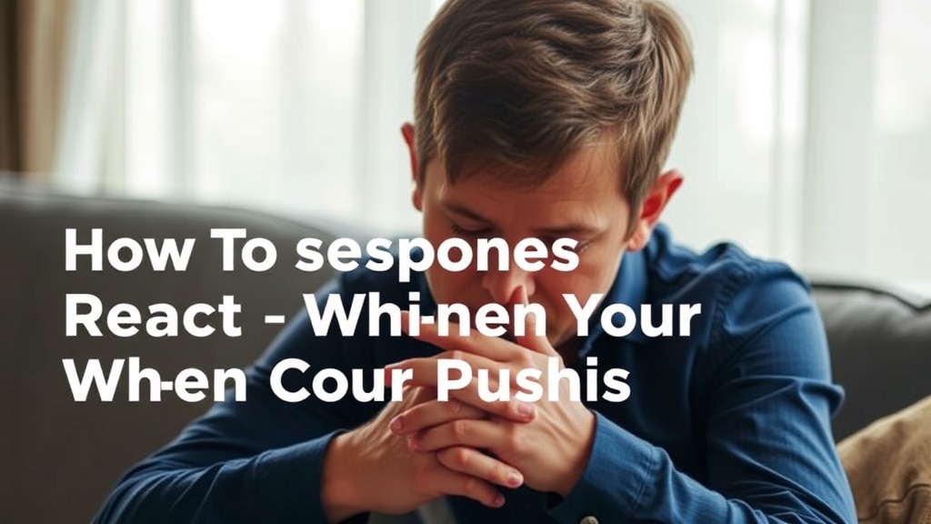How to Respond Instead of React When Your Child Pushes Your Buttons