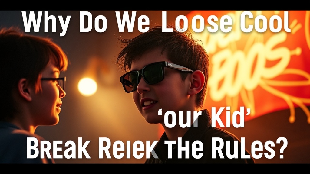 Why Do We Lose Our Cool When Our Kids Break the Rules?