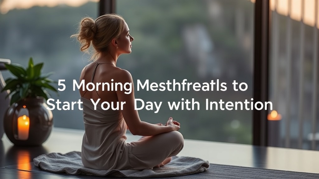 5 Morning Mindfulness Rituals to Start Your Day with Intention