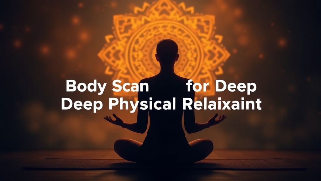 How to Practice Body Scan Meditation for Deep Physical Relaxation