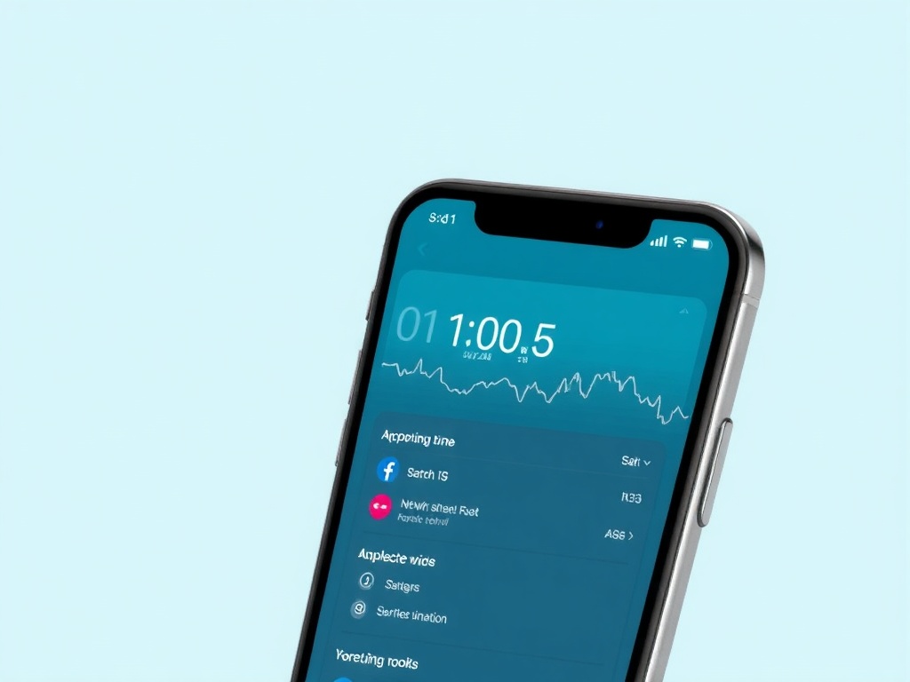 A mobile app showing time tracking details