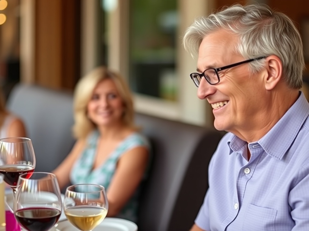 A parent politely declining an invitation, feeling empowered